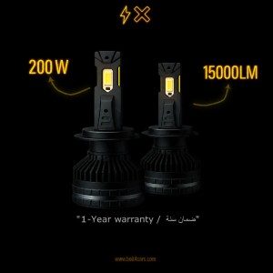 Bolt X LED Headlight Bulb – 200W The Brightest 6000K/4300K (9005, 9006, 9012, H1, H4, H7, H8/H9/H11)